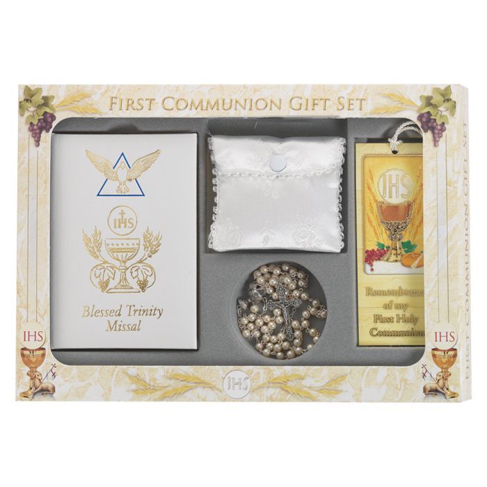      5218 BL Trinity Girls Communion Set