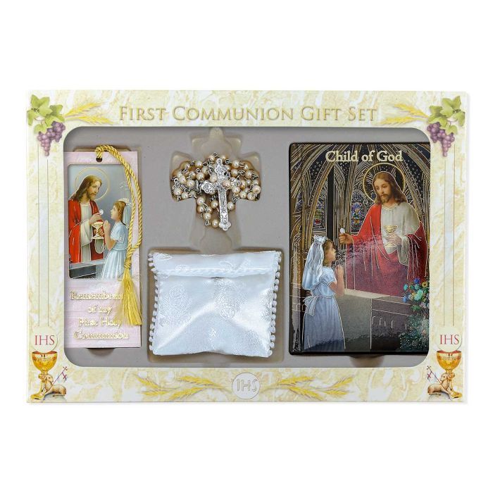      5270 Girls Deluxe Communion Set