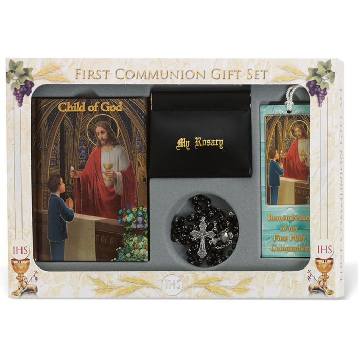      5271 Boys Deluxe Communion Set