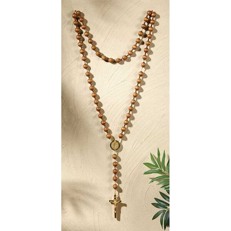 WC025 St. Benedict Wall Rosary 47in