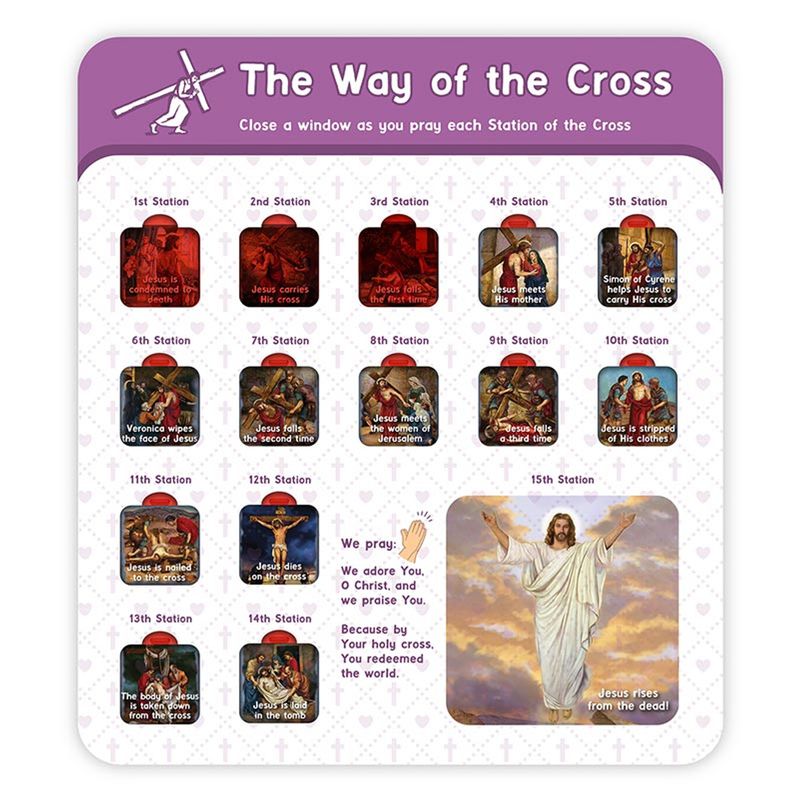       G4036 Window Stations of the Cross