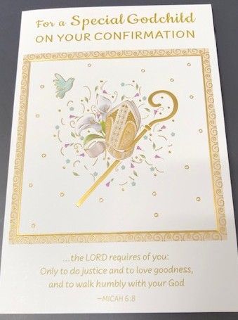 86984 For a Special Godchild Confirmation