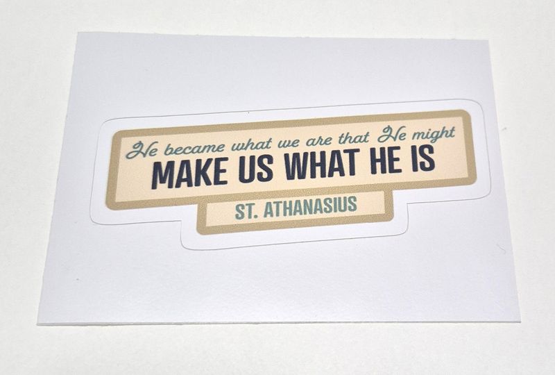 CM33 He Became What We Are (Athanasius)