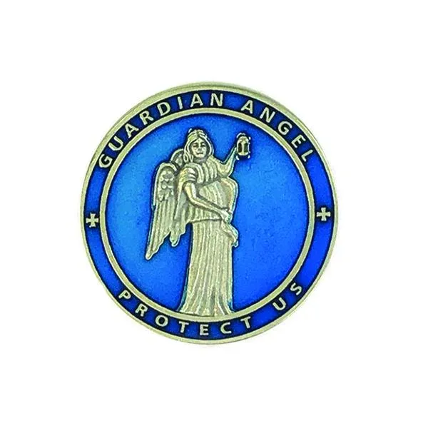      171-40-2175 Guardian Angel Enameled visor clip