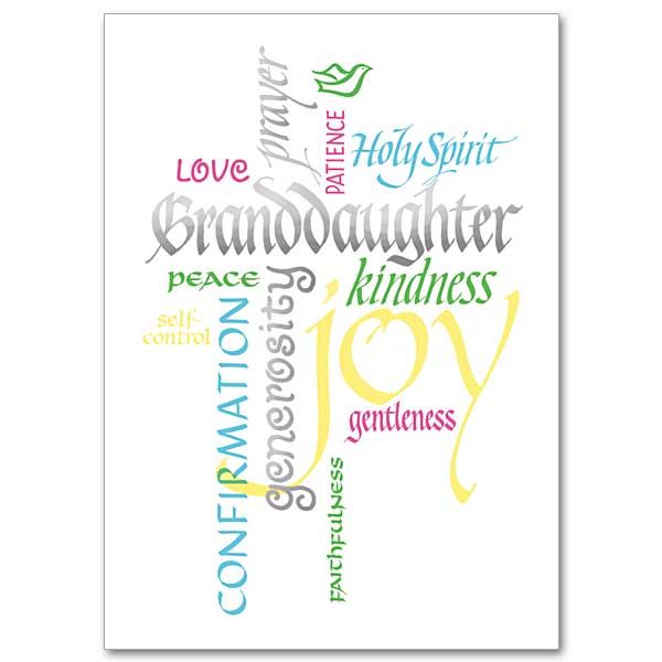       WCL1830 Granddaughter Confirmation