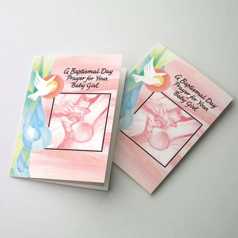      WCF8151 A Baptismal Day Prayer for Your Baby Girl  