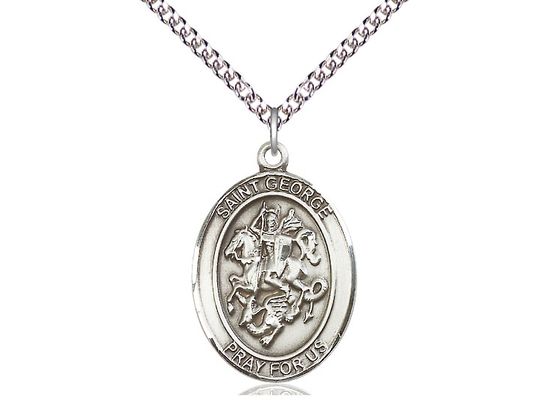 7040SS/24S SS George Ovl Medal