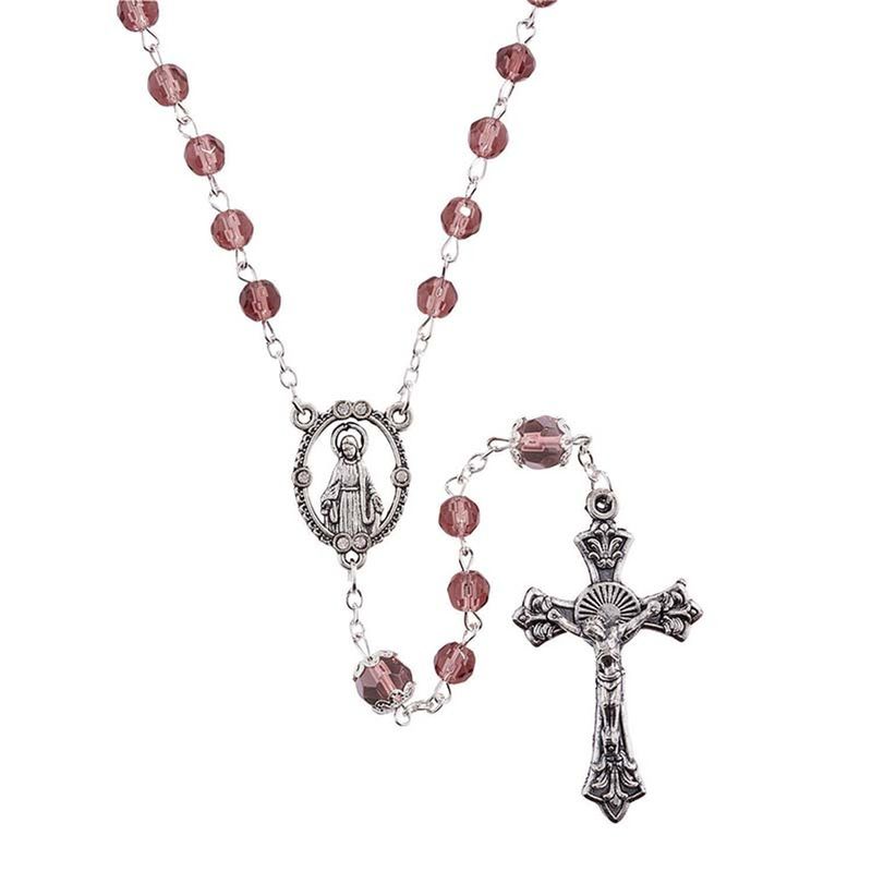      D1303Jun Birthstone Rosary