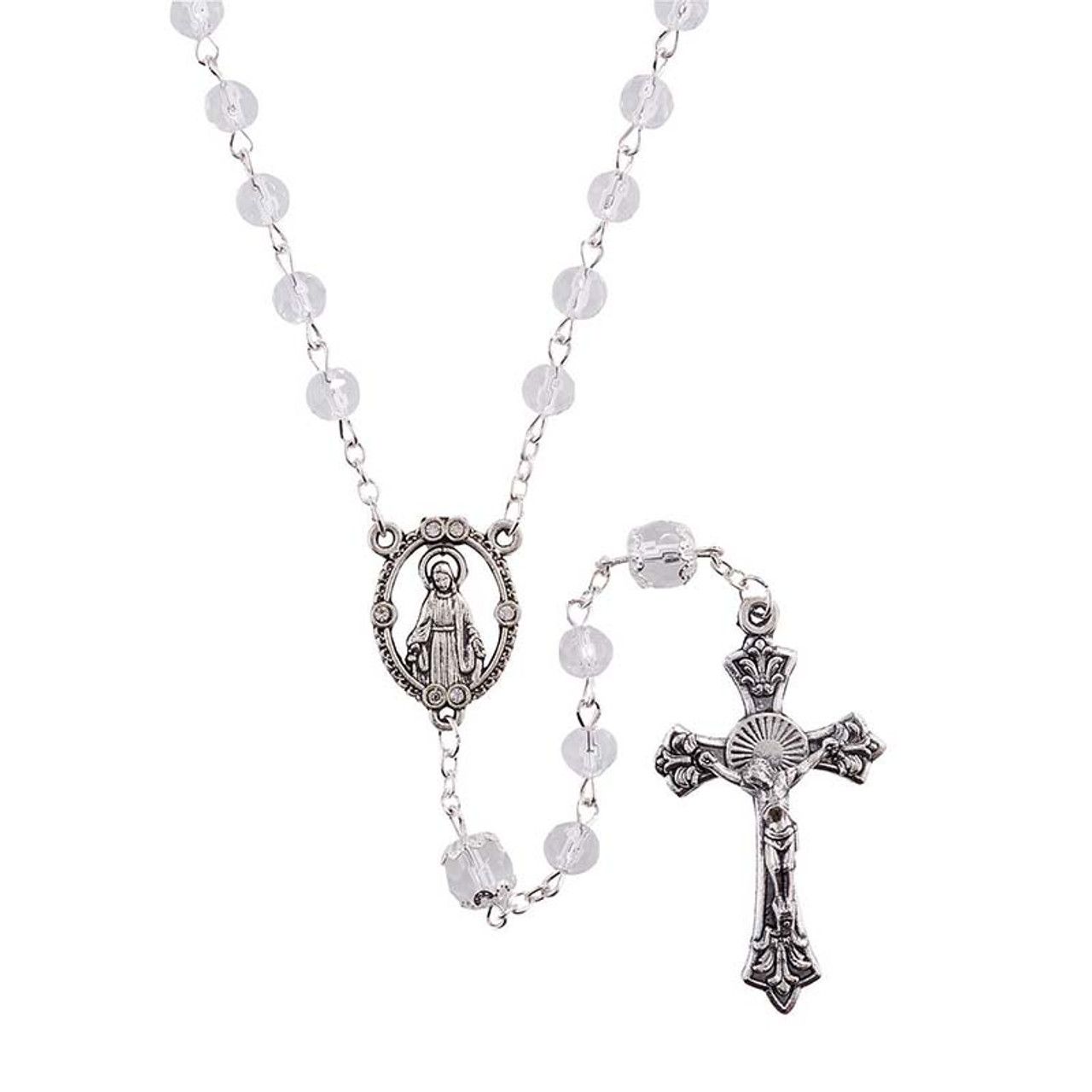 D1303Apr Birthstone Rosary