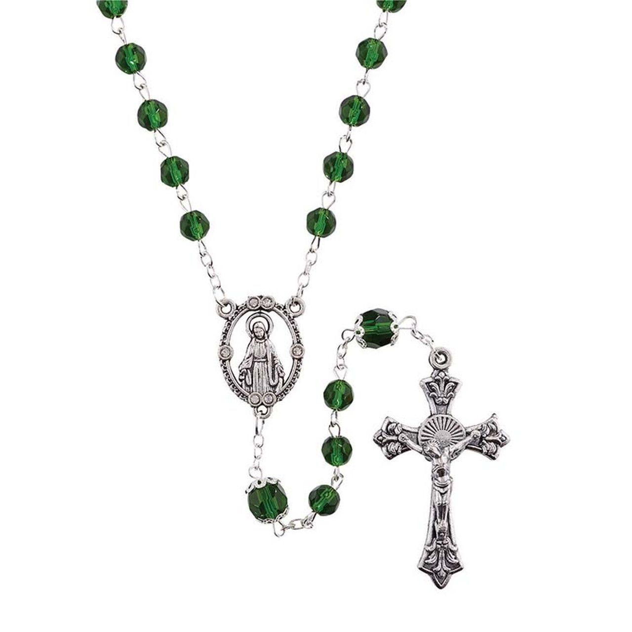 D1303May Birthstone Rosary