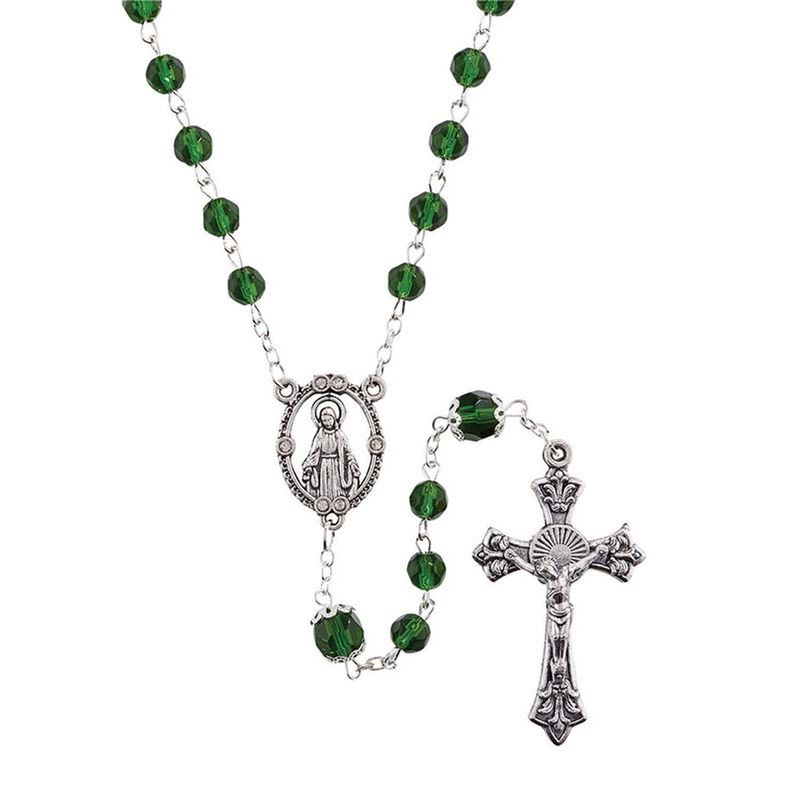 D1303May Birthstone Rosary