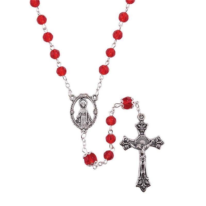 D1303Jul Birthstone Rosary
