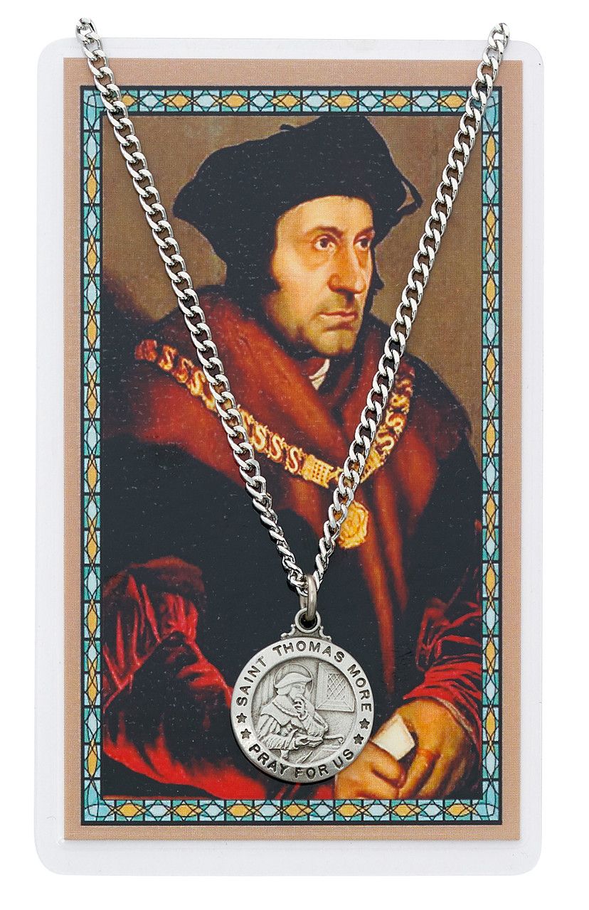        PSD600TM St. Thomas Moore Prayer Card Set