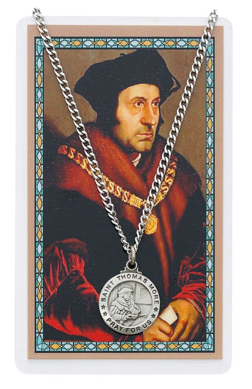        PSD600TM St. Thomas Moore Prayer Card Set