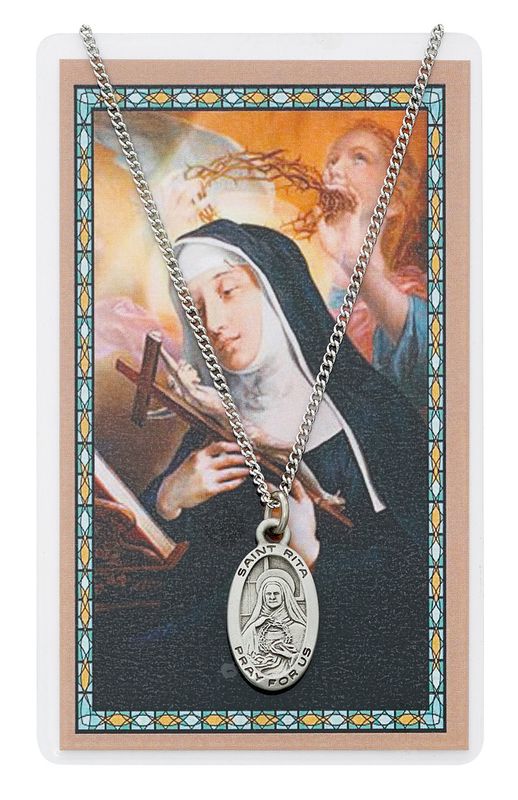 PSD500RT St. Rita Prayer Card Set