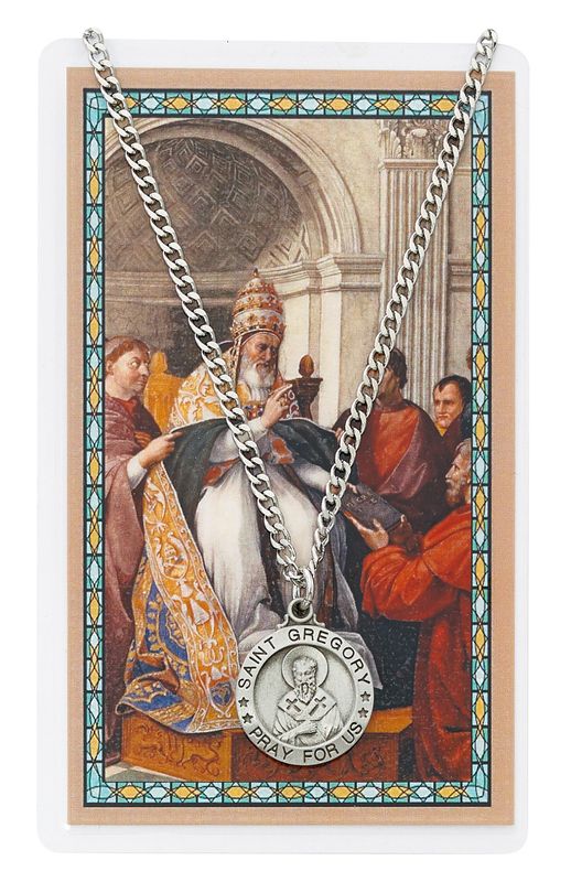 PSD600GY St. Gregory Prayer Card Set