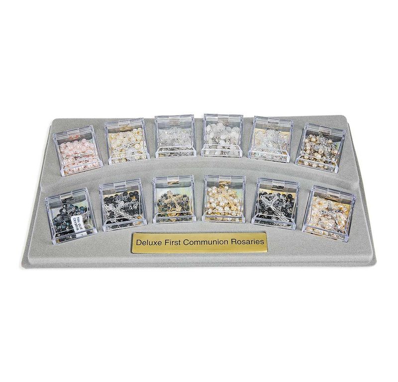 266 First Communion Rosary with Box