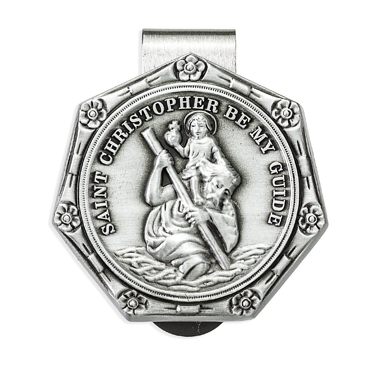      V-5011 St. Christopher Visor Clip