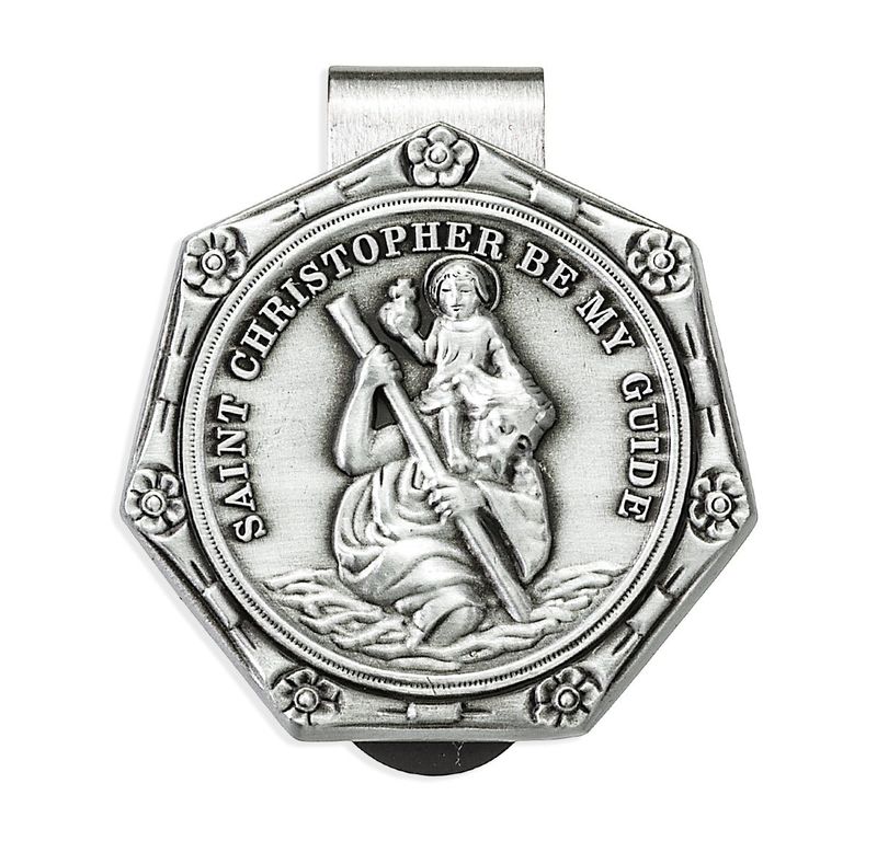      V-5011 St. Christopher Visor Clip