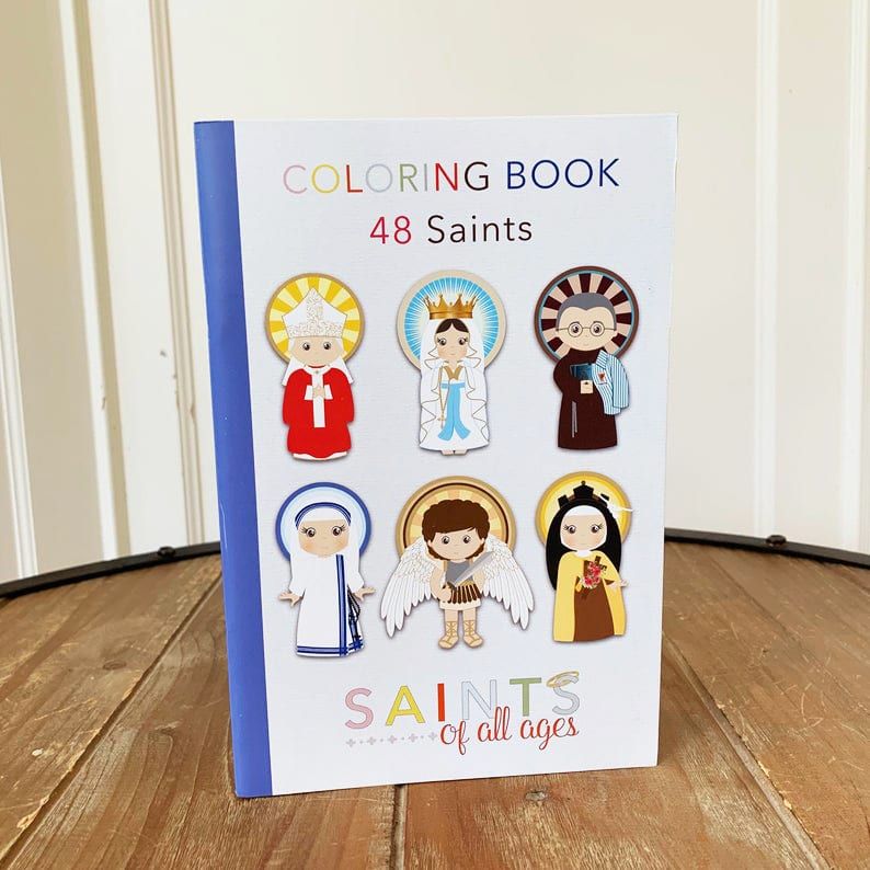       5507 Coloring Book 48 Saints (Vol 1)