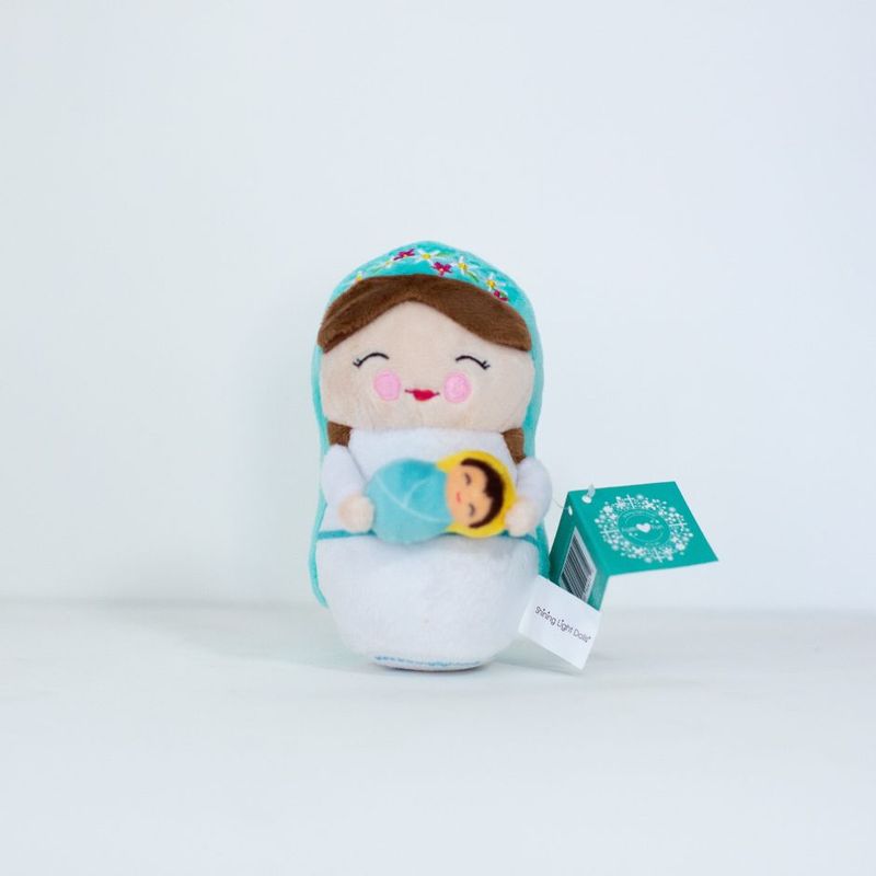      4712 Mother Mary Plush Mini Shinning Light