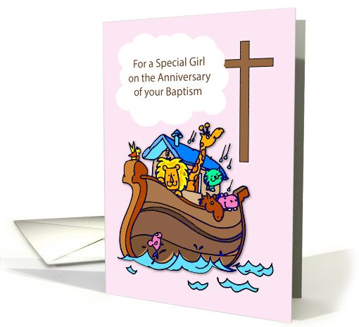 For a Special Girl on the Anniversary of Your Baptism