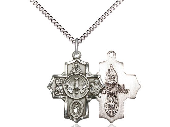       2090SS/18S SS 5-Way Medal LRH 18in Light Curb Chain