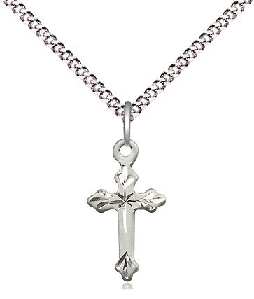 2531SS/18S SS Cross Engraved LRH 18&quot; Lt. Curb Chain
