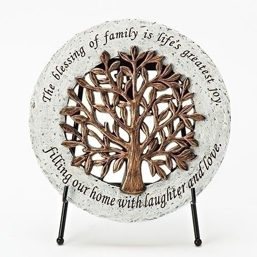 11070 6.5&quot; H Tree Stone w/Easel