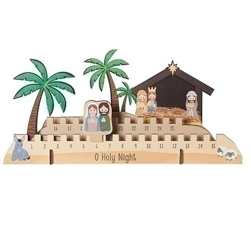 136280 - 8.5&quot; O Holy Night Countdown to Christmas Calendar