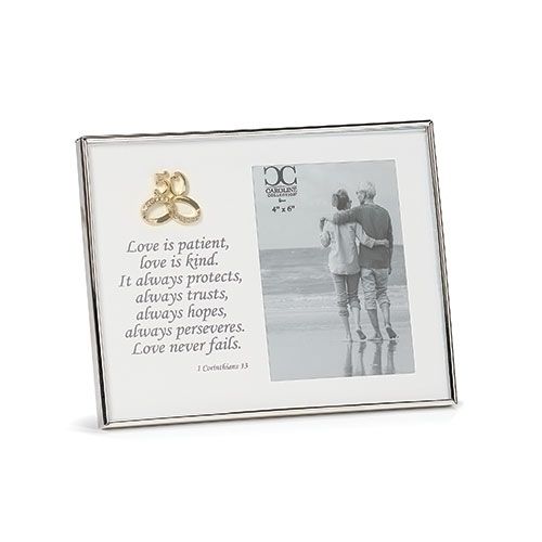 19898 7&quot; H 50th Anniversary 4x6 Frame