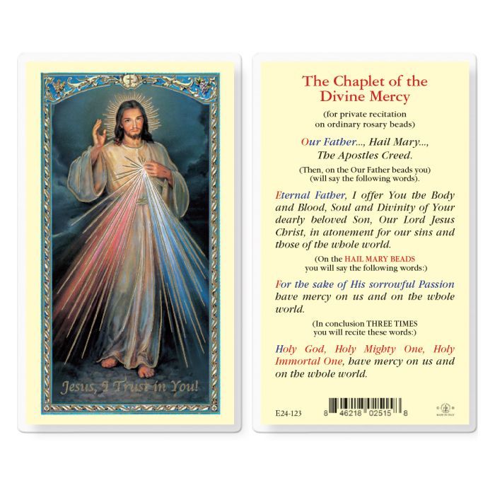      E24-123 The Chaplet of the Divine Mercy
