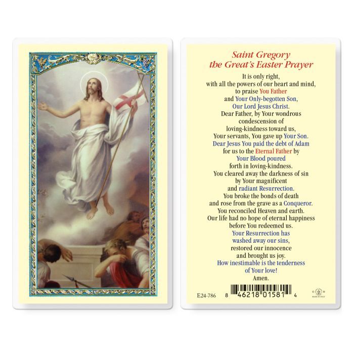 E24-786 St. Gregory Easter Prayer