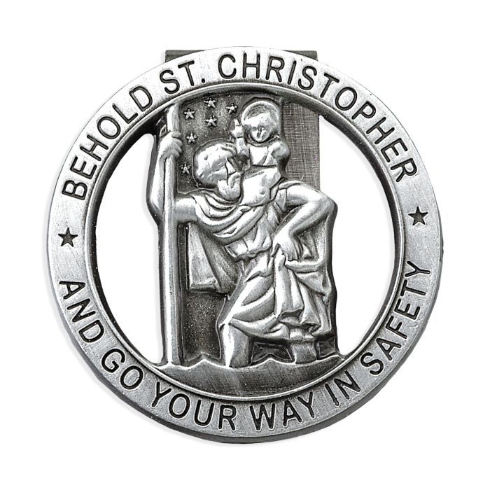      V-5008 St. Christopher Visor Clip