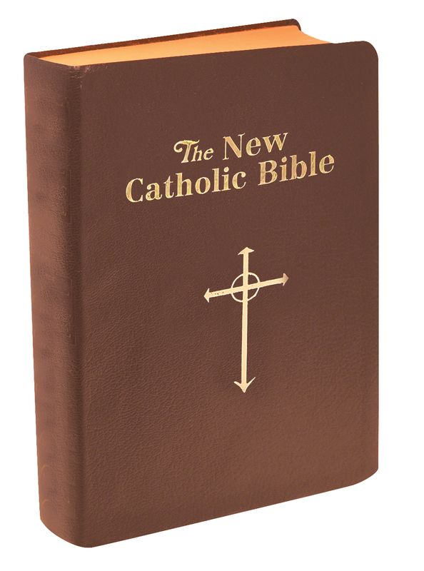 606/10BN - St. Joseph New Catholic Bible - Brown