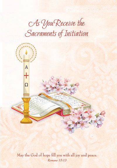 85644 As You Receive the Sacrament of Initiation