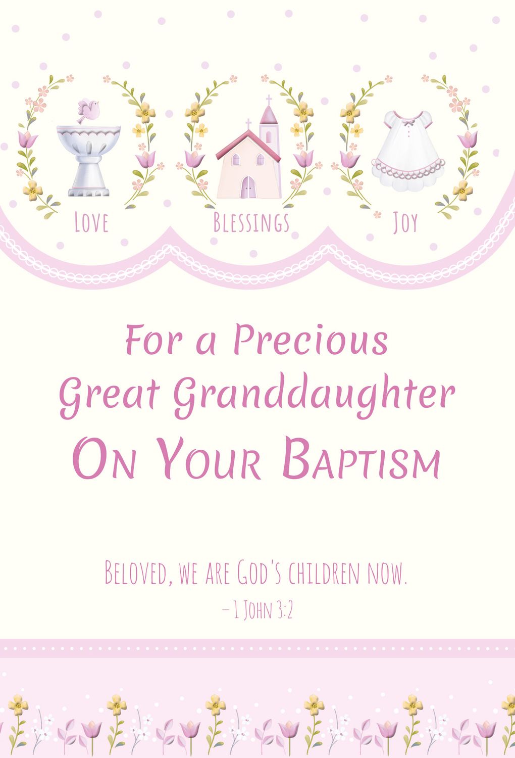      88537 Baptism Great Granddaughter