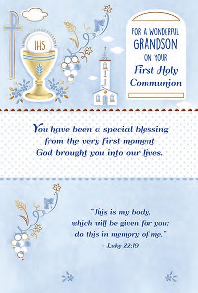 86154 Grandson Communion