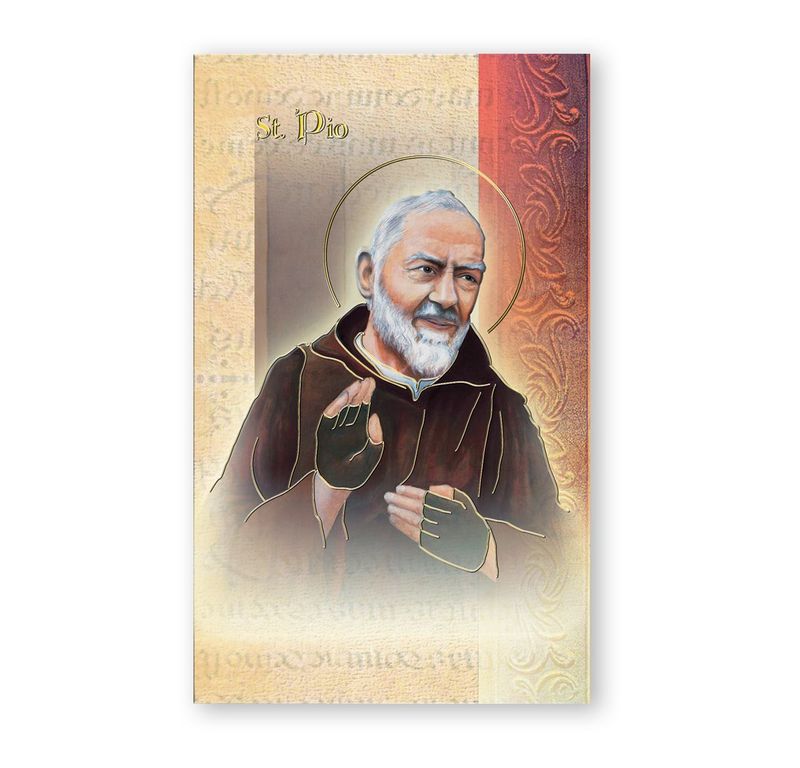 F5-522 Biography Pamphlet  of Saint Pio
