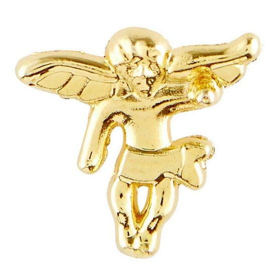 BK-P10175 Gold plated Angel Lapel Pin