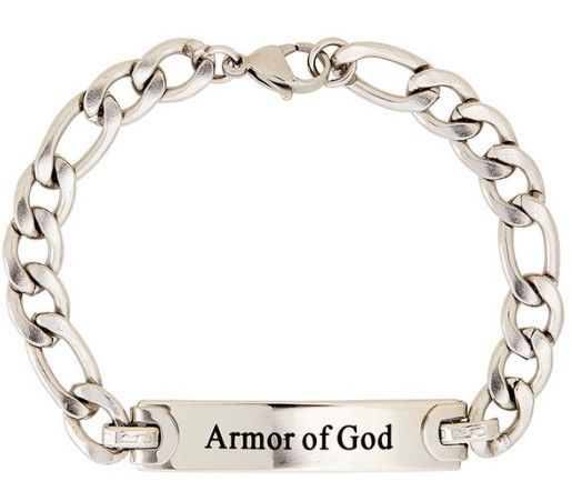 BK-18011 Armor of God SS Braclet