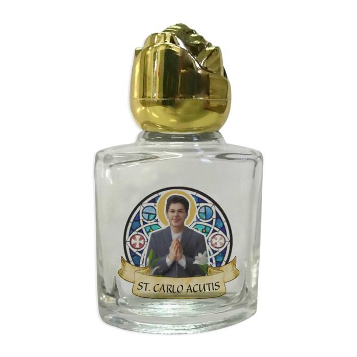 1972-972 8ml Saint Carlo Acutis Holy Water Bottle