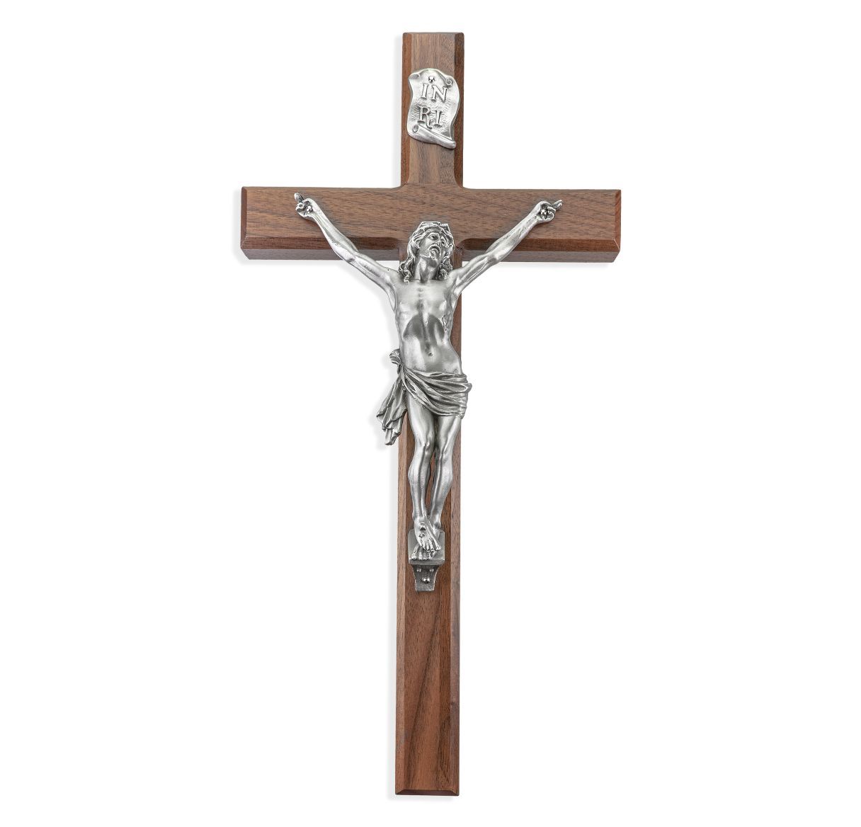 97P-15W1 15in Heirloom Quality Walnut Crucifix
