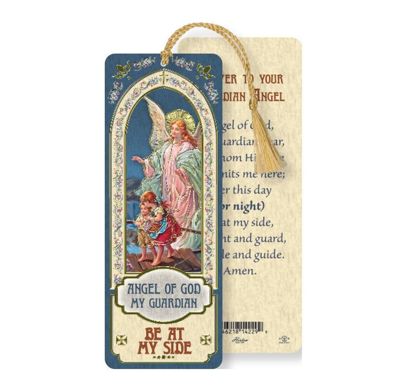 B8-350 Guardian Angel Laminated Bookmark