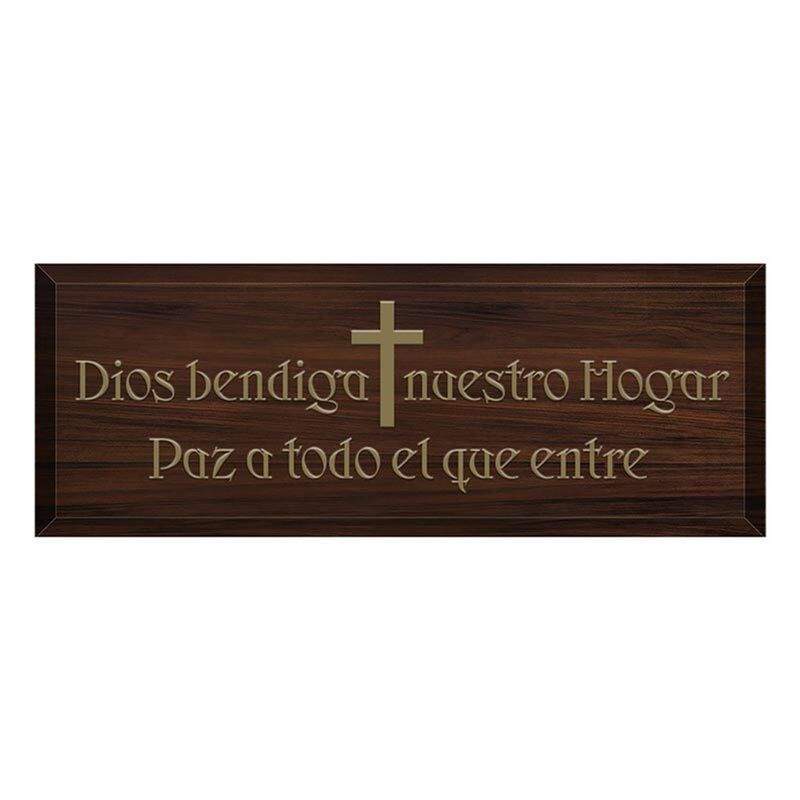BK-W3562/BX Dios bendiga nuestro Hogar (God Bless Our House)