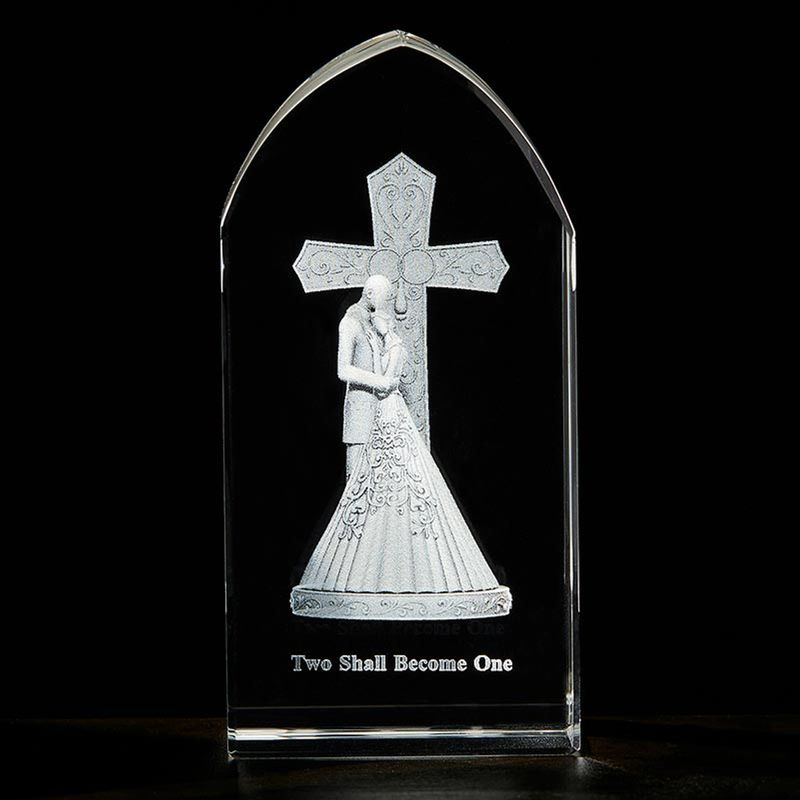 P5192 Wedding Etched Glass