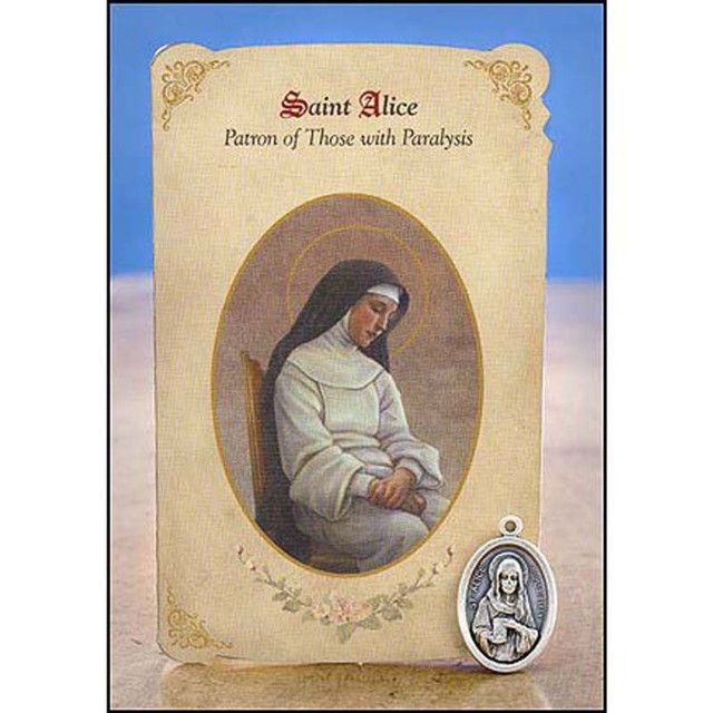 MC039 Saint Alice Healing Metal Set/Holy Card Paralysis