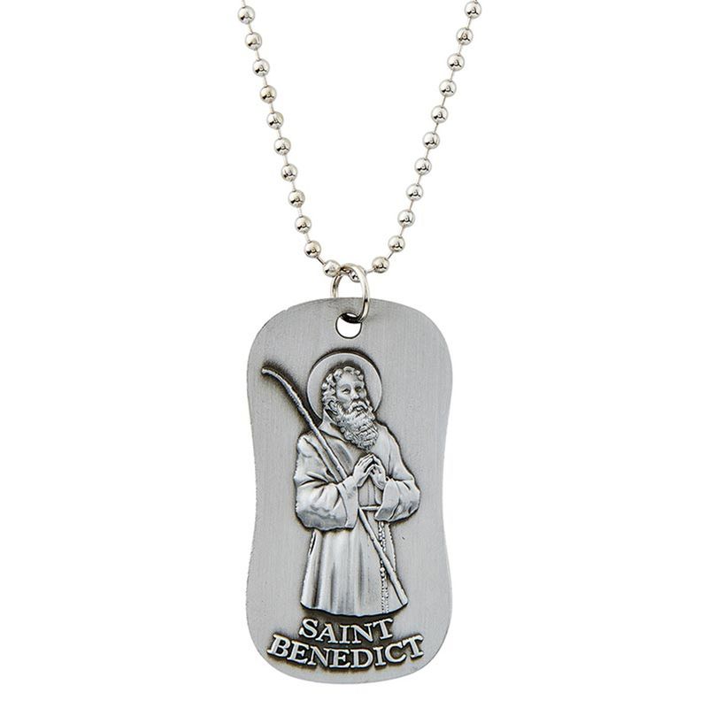 P7448 St. Benedict Dog Tag 30&quot;