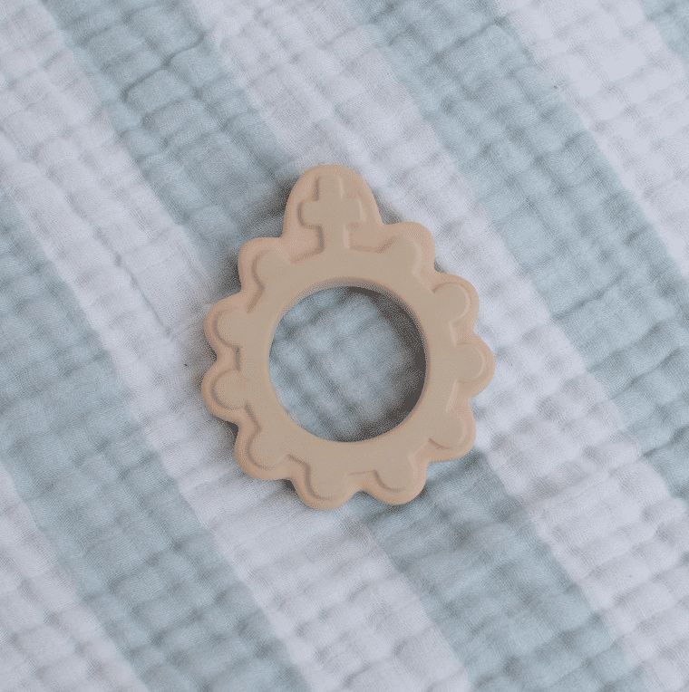 8223 Baby&#39;s First Rosary Teether Pink