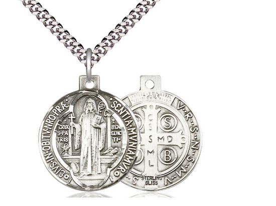       0027BSS/24S SS Benedict Medal